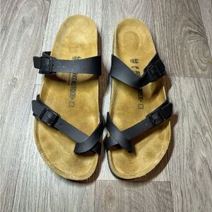 Birkenstock Black Strappy Sandals